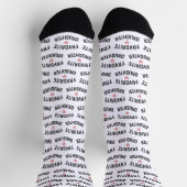Favorite Daughter Family Wiedersehen Funny Gift Socken (Oben)
