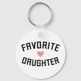 Favorite Daughter Family Wiedersehen Funny Gifts Schlüsselanhänger