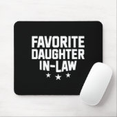 Favorite Daughter-in-law Funny Wife Mom Mother's D Mousepad (Mit Mouse)