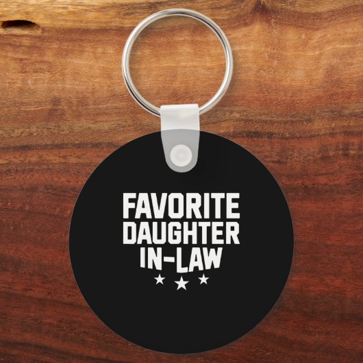 Favorite Daughter-in-law Funny Wife Mom Mother's D Schlüsselanhänger (Vorderseite)