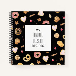 Favorite Desserts Kochbuch Notizblock