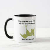 Favorite Dinosaur Pterodactyl Funny Zitat Tasse (Links)
