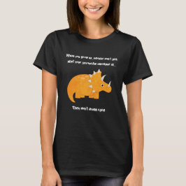 Favorite Dinosaur Triceratops Funny Zitat T-Shirt
