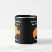 Favorite Dinosaur Triceratops Funny Zitat Tasse (Zentrum)