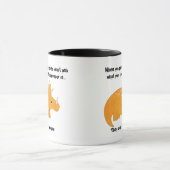 Favorite Dinosaur Triceratops Funny Zitat Tasse (Zentrum)