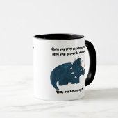 Favorite Dinosaur Triceratops Funny Zitat Tasse (VorderseiteRechts)