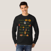 Favorite Fall Things Autumn Season T-Shirt (Vorne ganz)