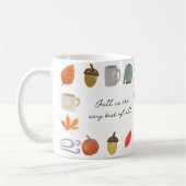 Favorite Fall Things Kaffeetasse (Links)