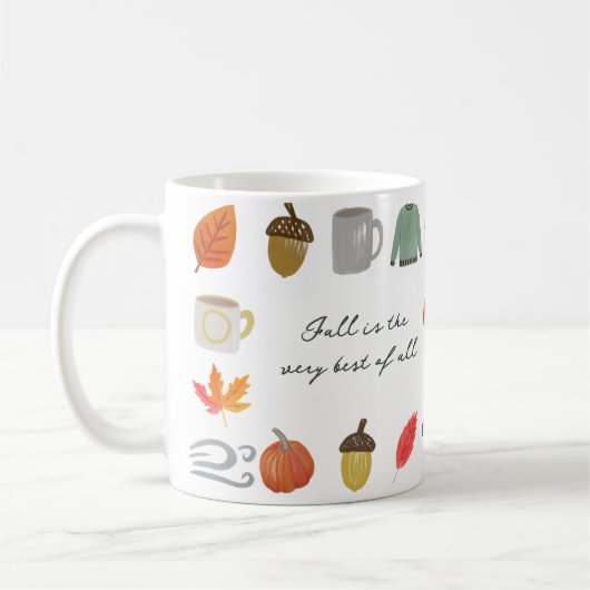 Favorite Fall Things Kaffeetasse (Links)