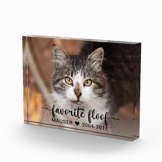 Favorite Float Pet Memorial Foto (Rechts)