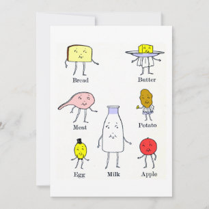 Favorite Foods Vintag Kitchart