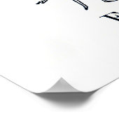 Favorite Foods Vintag Kitchart Poster (Ecke)