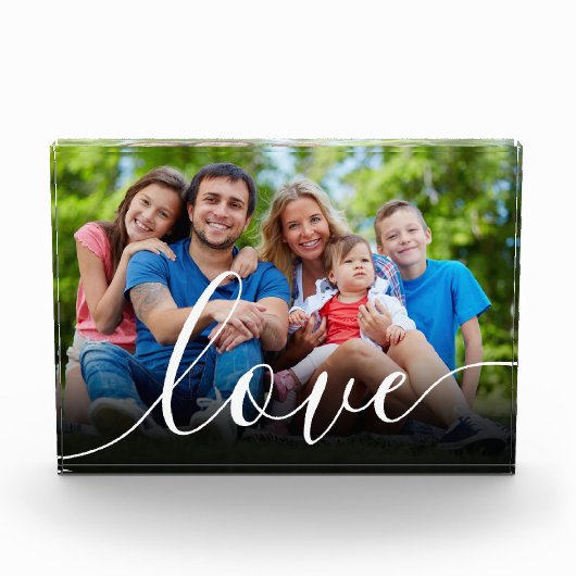 Favorite Foto Elegante Moderne Script-Liebe (Vorderseite)