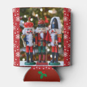 Favorite Foto Name Weihnachtsgeschenk hinzufügen Dosenkühler (Rückseite)