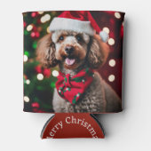 Favorite Foto Name Weihnachtsgeschenk hinzufügen Dosenkühler (Vorderseite)