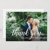 Favorite Foto Wedding Vielen Dank Dankeskarte (Vorne/Hinten)