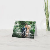 Favorite Foto Wedding Vielen Dank Dankeskarte (Vorderseite)