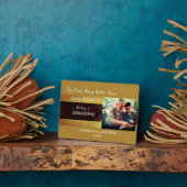 Favorite Gift! Retired Grandpa Photo Plaque Fotoplatte (Seite)