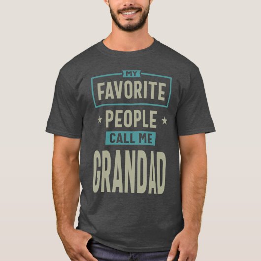 Favorite Grandad T-Shirt (Vorderseite)