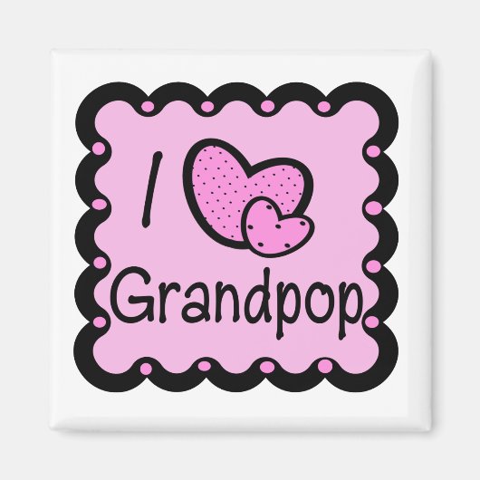 Favorite Hangout Grandpop's House Magnet (Vorne)