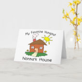 Favorite Hangout Nonna's House Karte (Gelbe Blume)