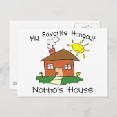 Favorite Hangout Nonno's House Postkarte (Vorne/Hinten)