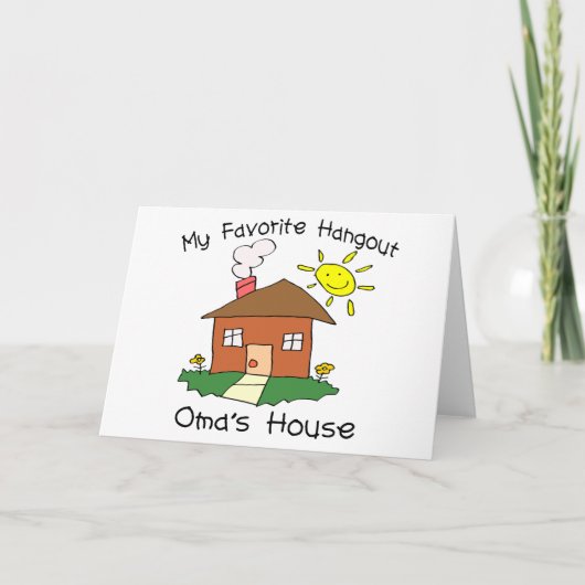 Favorite Hangout Oma's House Karte (Vorderseite)