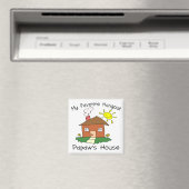 Favorite Hangout Papaw's House Magnet (In Situ (Geschirrspüler))