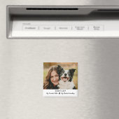 Favorite Hello Hardest Goodbye Pet Dog Memorial Magnet (In Situ (Geschirrspüler))