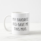 Favorite Kid Kaffeetasse (Links)