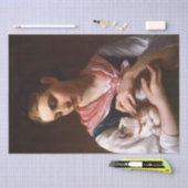 Favorite Kitten (von Émile Munier) Seidenpapier (Handwerk)