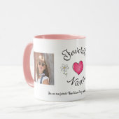 Favorite Nana 2 Foto Benutzerdefinierte Tasse (Vorderseite Links)