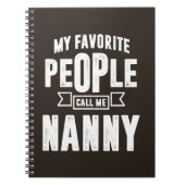 Favorite Nanny Notizblock (Vorderseite)