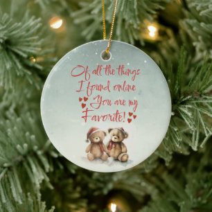Favorite Online Find Bear Ornament Customized