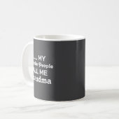 Favorite People D Funny Grandma Kaffeetasse (Vorderseite Links)