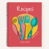 Favorite Recipes Journal Notizblock (Vorderseite)