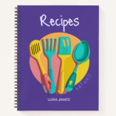 Favorite Recipes Journal Notizblock (Vorderseite)
