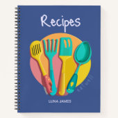 Favorite Recipes Journal Notizblock (Vorderseite)