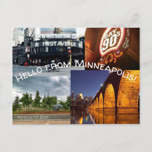 Favorite Sehenswürdigkeiten Postkarte