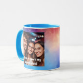 Favorite Son-in-law Foto Message Modern 002 Tasse (Vorderseite Links)