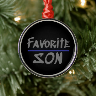 Favorite SON Spaß Bruderneuheit Ornament Aus Metall