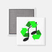 Favorite Song Rhythm Magnet (Vorderseite/Rückseite)