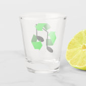Favorite Song Rhythm Schnapsglas (Rückseite)