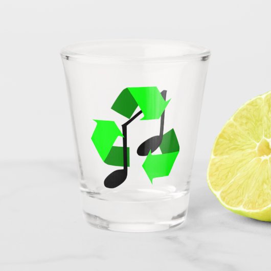 Favorite Song Rhythm Schnapsglas (Vorderseite)