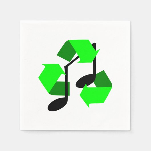 Favorite Song Rhythm Serviette (Vorderseite)