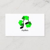 Favorite Song Rhythm Visitenkarte (Vorderseite)