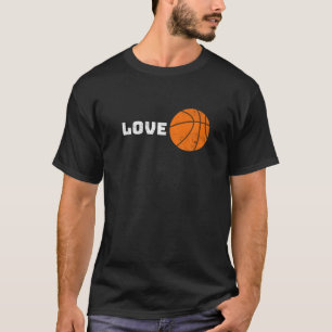 Favorite Sports Liebe Basketball Player Mama Vater T-Shirt