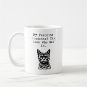 Favorite Students Math Teacher Appreciation Design Kaffeetasse (Links)