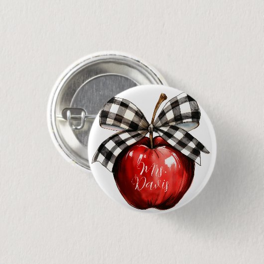 Favorite Teacher Button (Vorne & Hinten)