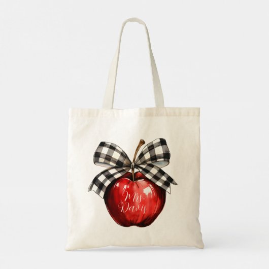 Favorite Teacher Tote Bag Tragetasche (Rückseite)